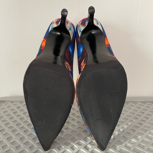 Nine west multicolored heels - Picture 4 of 4
